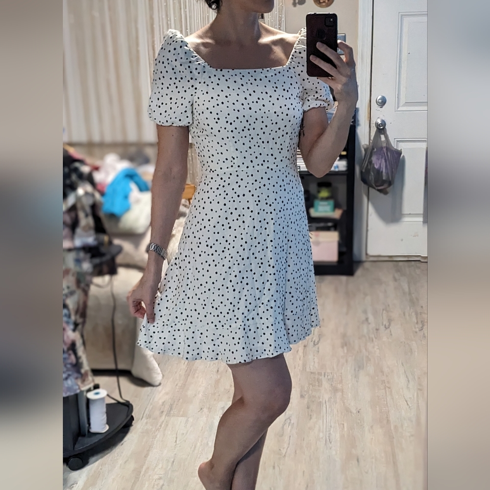 Brand new with tags Loft polkadot dalmatian dress - Picture 2 of 10